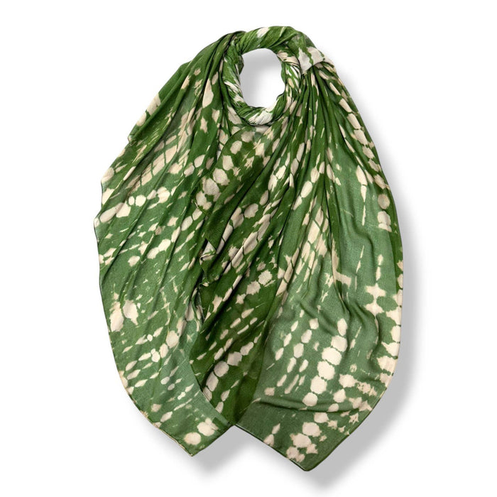 Abstract Speckle Design Green Beige - Precious Sparkle