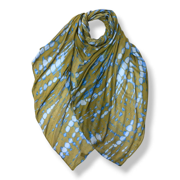 Abstract Speckle Design Green Blue - Precious Sparkle