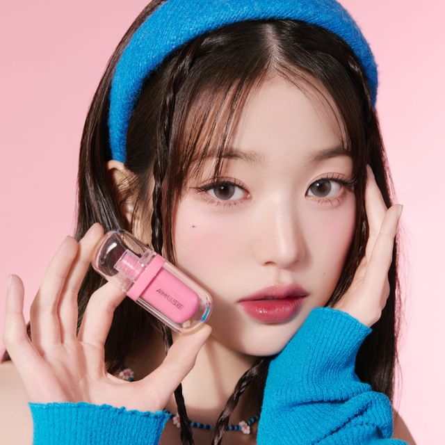 Amuse Lip Tint + Plump + Care 02 Papaya Coral
