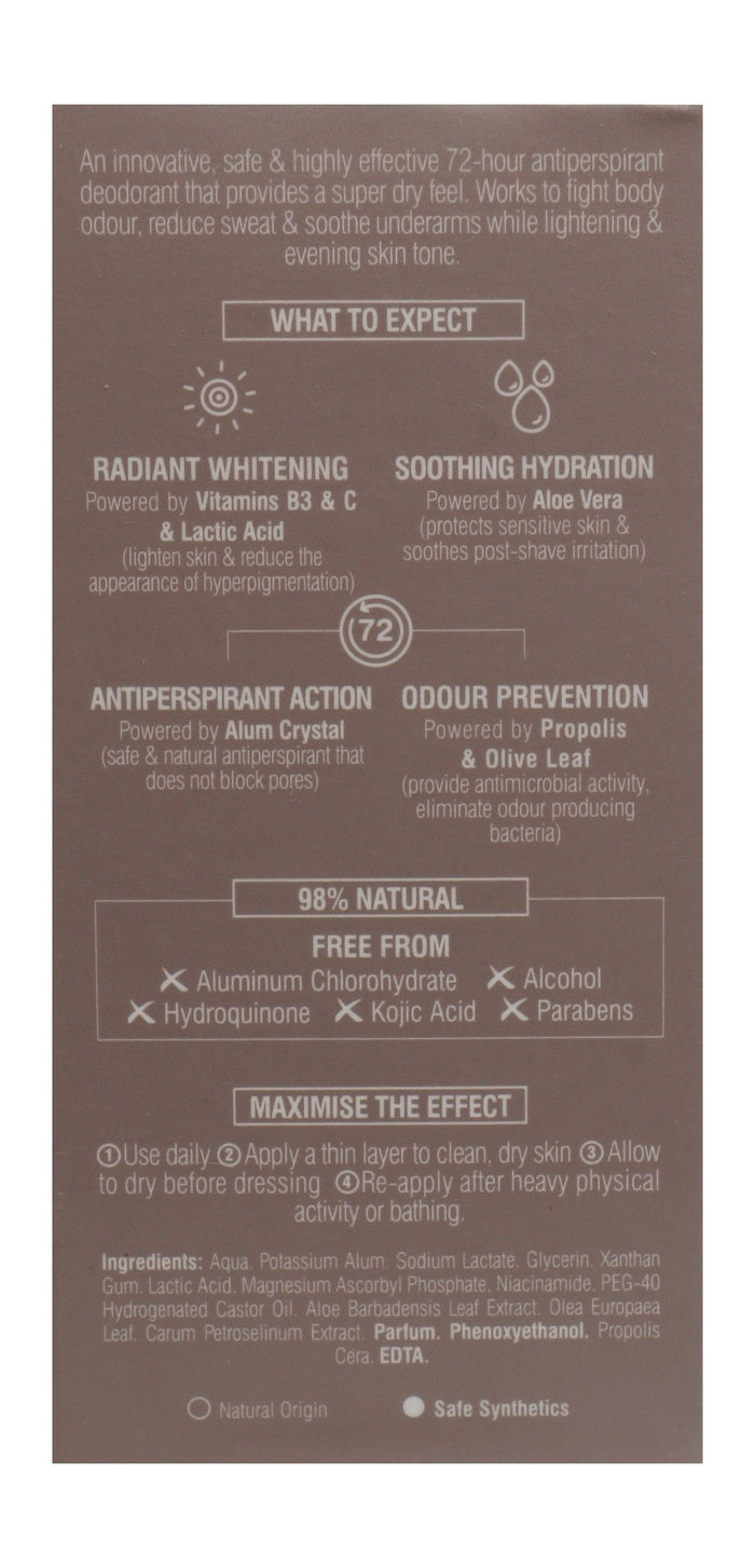 Beesline Natural Whitening Roll On Deo Super Dry Powder Soft, 2x50ml - Makkah Pharmacy