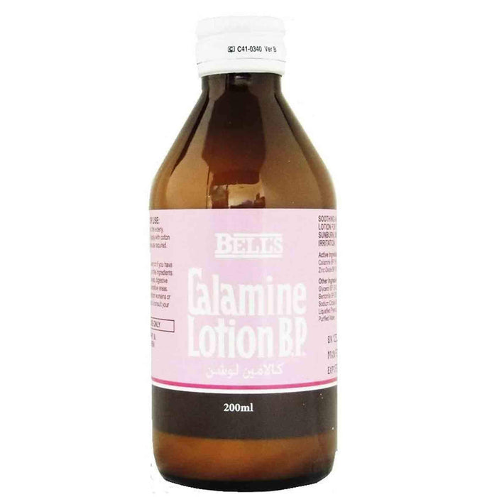 Bell Pieces Calamine Lotion B.P 200 ML - Makkah Pharmacy