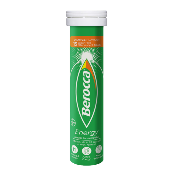 Berocca Energy Orange - 15 Effervescent Tablets