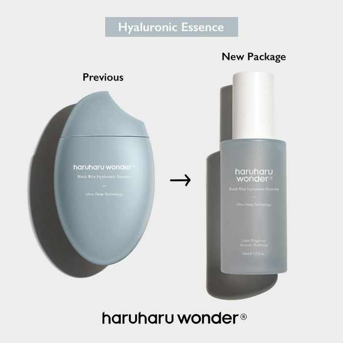 HARUHARU WONDER Black Rice Hyaluronic Essence Nudie Glow Australia