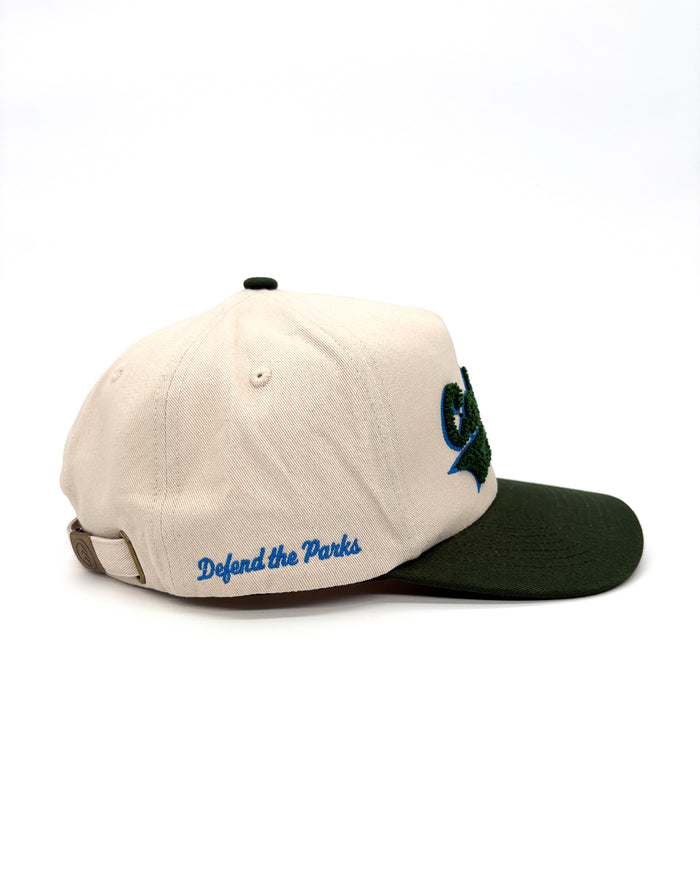Shop Catskills Vintage Chenille Hat Inspired by Catskills New York Park | green-and-natural