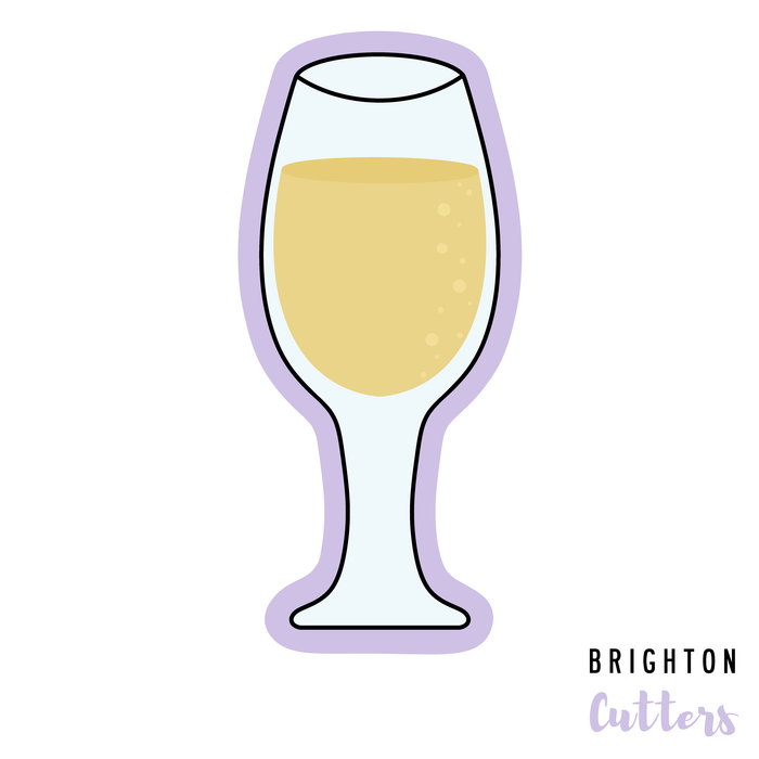 Champagne Glass Cookie Cutter