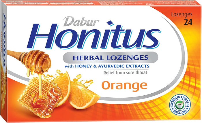 Dabur Honitus Herbal Lozenges Orange 24's