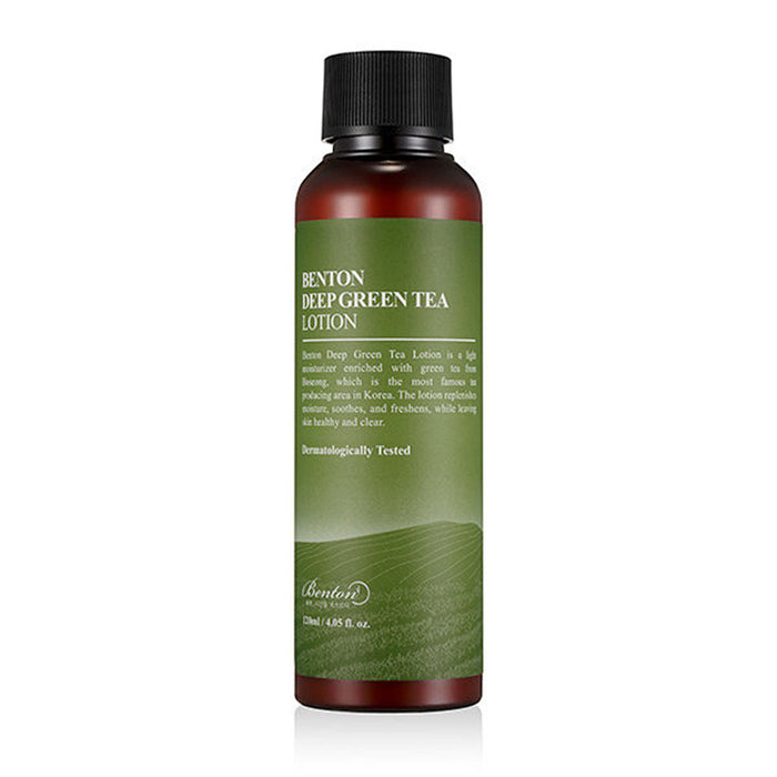 Benton Deep Green Tea Lotion Nudie Glow Korean Skin Care Australia