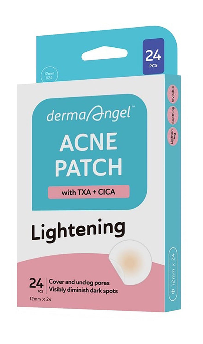 Derma Angel Lightening Soothing & Anti-Dark Spot Patches Lightening with TXA & Cica, 24 Pieces - Makkah Pharmacy