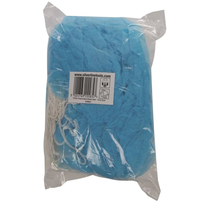 Disposable beard nets - 100 pieces - Silverline My Podiatry