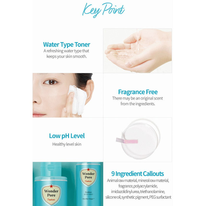 Etude Wonder Pore Freshner Toner 250ml