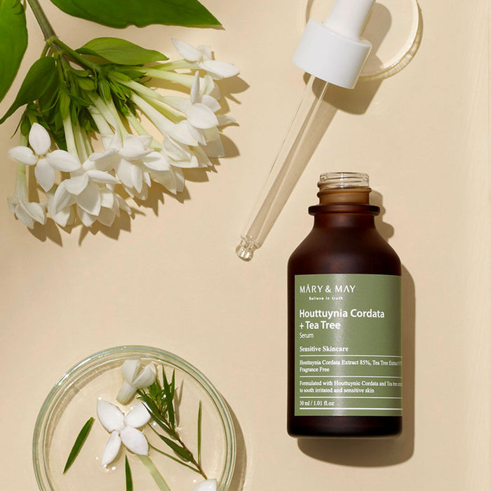 Mary & May Houttuynia Cordata + Tea Tree Serum Nudie Glow Australia