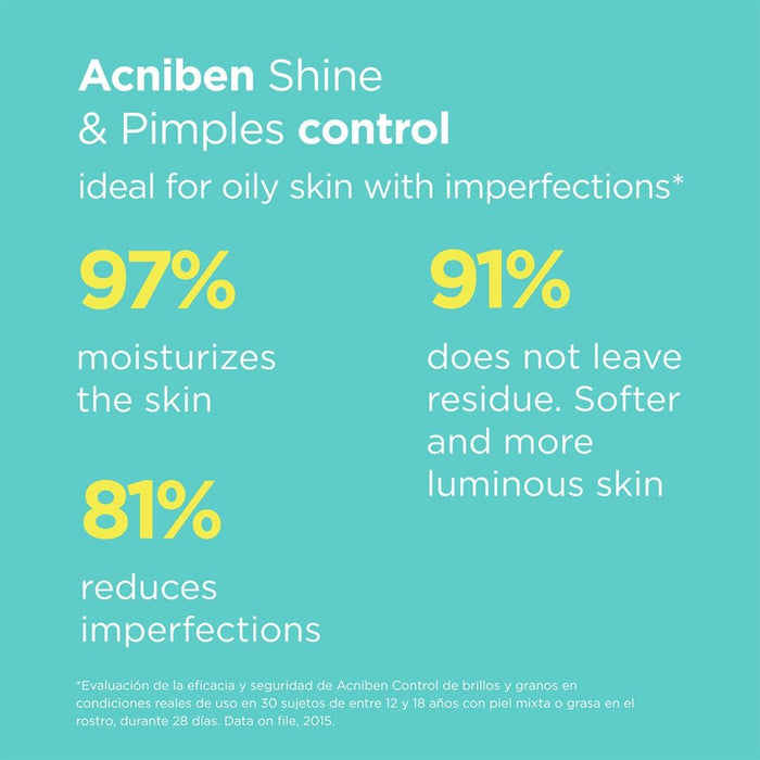 Isdin Acniben Teen Skin Shine & Pimple Control Facial Gel Cream, 40ml - Makkah Pharmacy