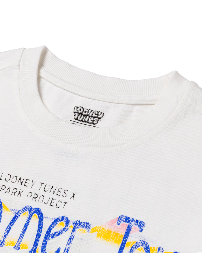 Shop Looney Tunes x Parks Project Heavyweight Oversized Tour Tee | marshmallow