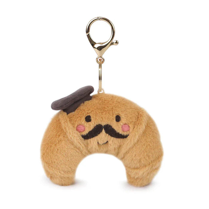 monsieur croissant keychain