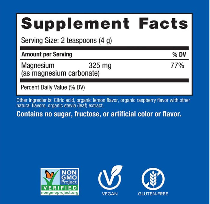 Natural Vitality Calm Magnesium Citrate Powder, 20oz