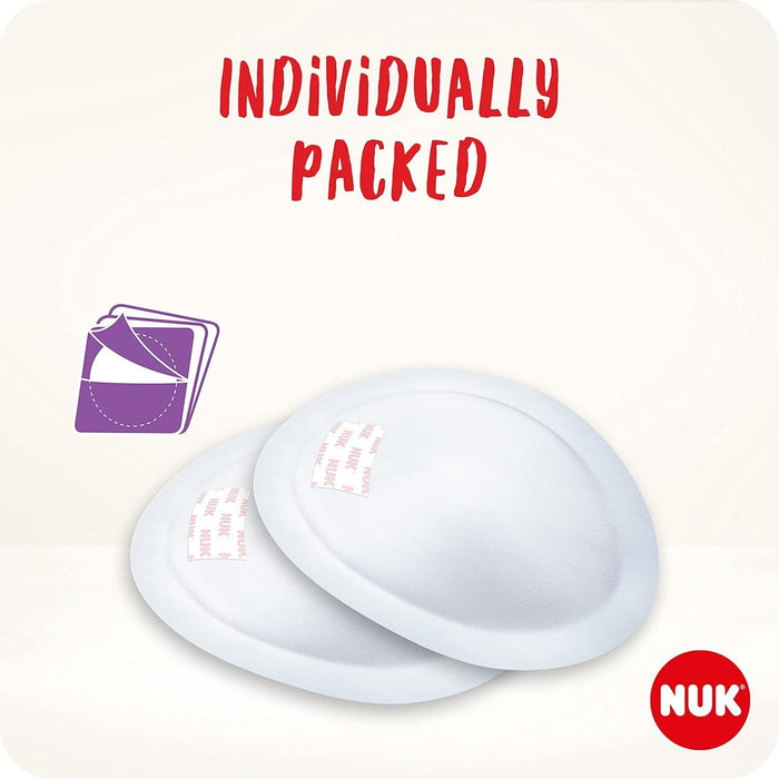 Nuk Ultra Dry Comfort Liquid Retaining Breast Pads 24 Pieces - Makkah Pharmacy