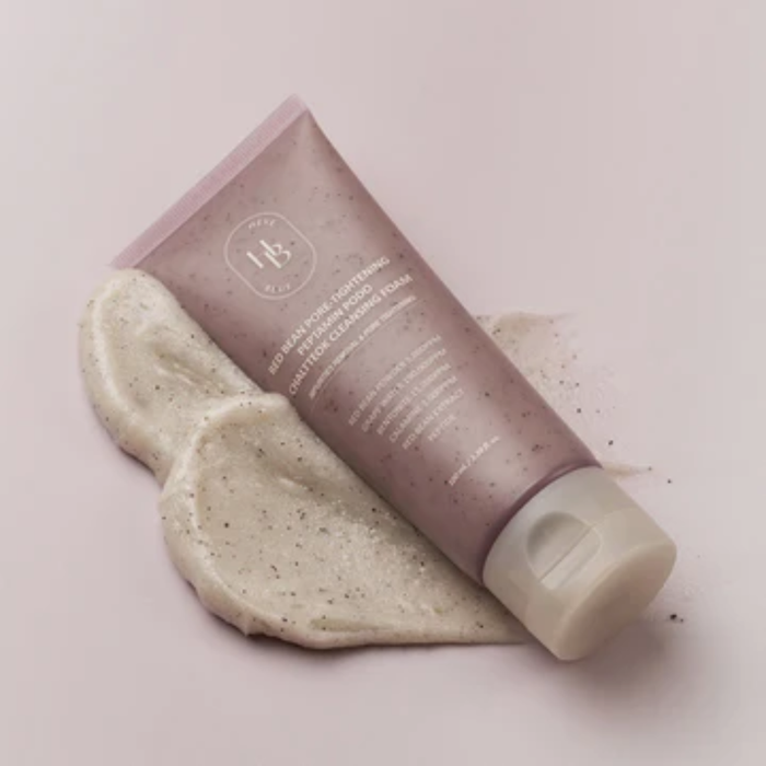 Heveblue Red Bean Pore-Tightening Peptamin Podo Chaltteock Cleansing Foam Nudie Glow Australia