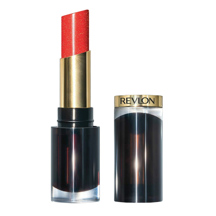 Revlon Glass Shine Lipstick - 023 GLARING RED - High-shine, moisturising finish