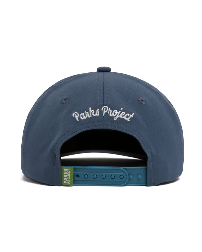 Shop Rocky Mountain Throwback Hat Inspired by Rocky Mountain National Park | blue