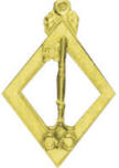 RSR-27 Treasurer Jewel Scottish Rite 16th Degree