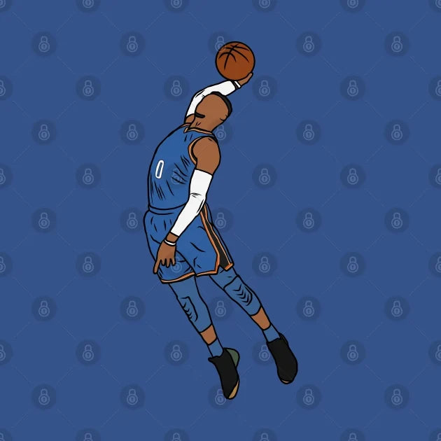 Russell Westbrook Slam Dunk Hoodie