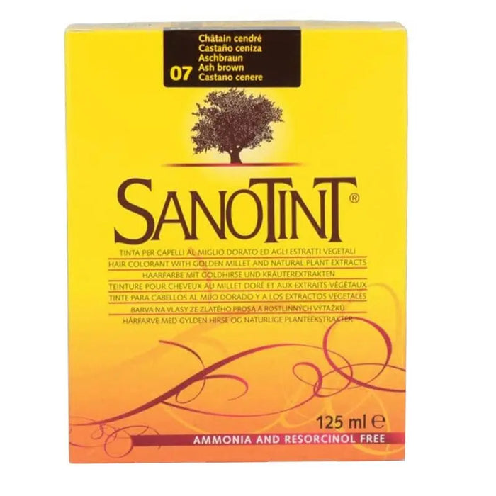 Sanotint Classic Ammonia Free Hair Color 07 Ash Brown 125ml Sanotint