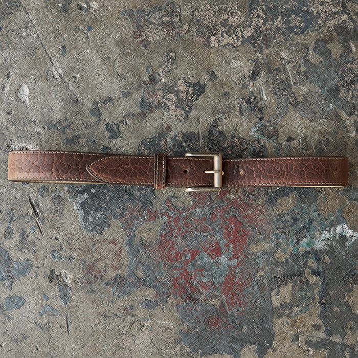 Sedona Bison Belt #100 | Walnut | Coronado Leather
