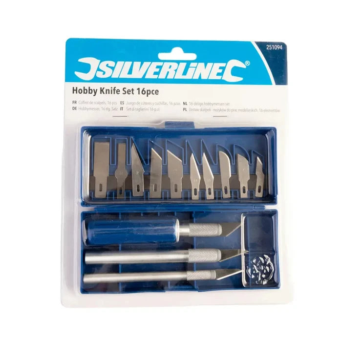 Scalpel box - 16 pieces - Silverline Silverline