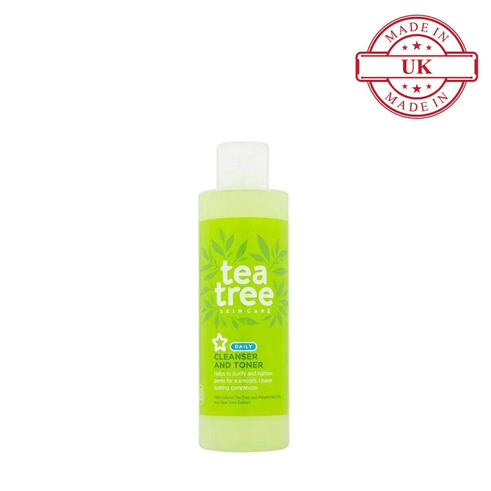 Superdrug Tea Tree Cleanser Toner 200ml - HOK Makeup