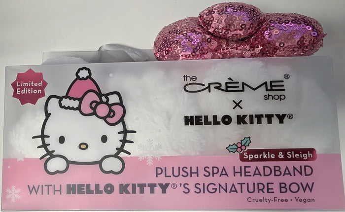 The Creme Shop 3D Hello Kitty Plush Spa Headband