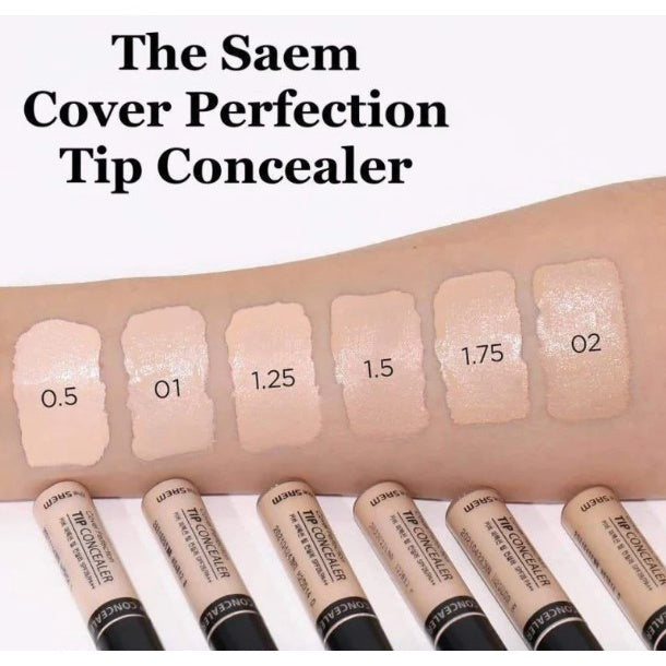 THE SAEM Cover Perfection Tip Concealer Peach Beige