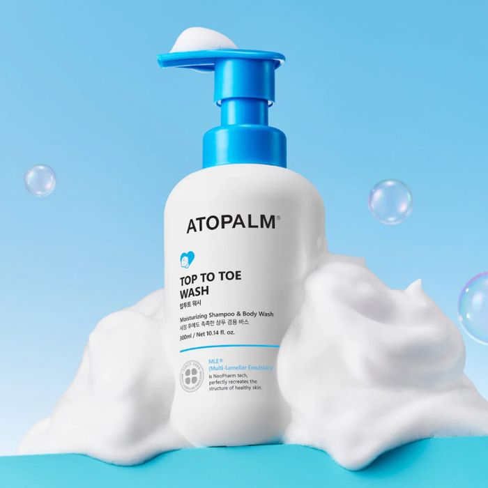 Atopalm Top to Toe Wash Nudie Glow Australia