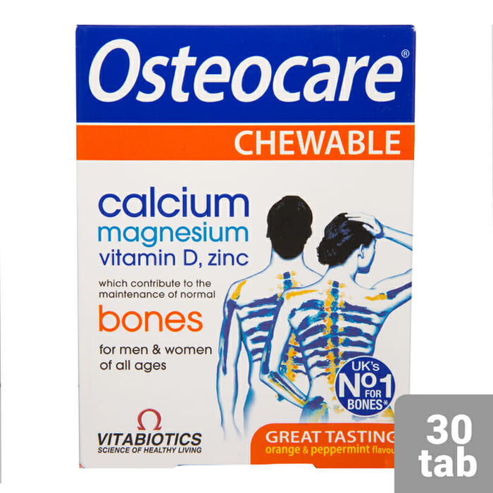 Vitabiotics Osteocare Chewable Tablets 30'S