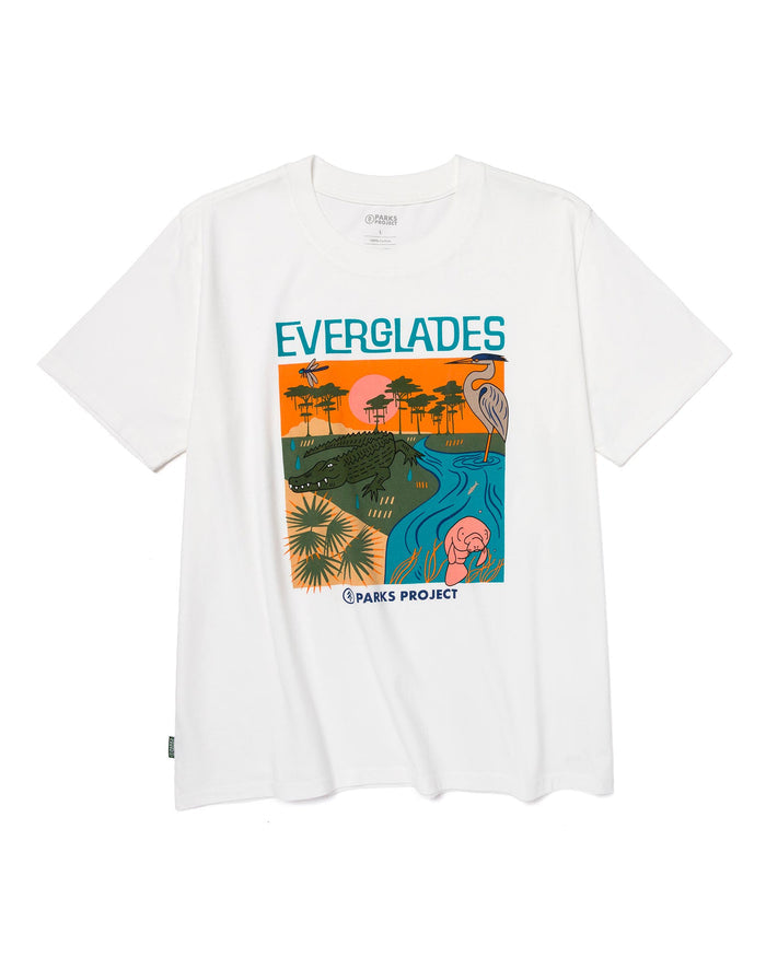 Shop Women's Everglades Tour Relaxed Tee Inspired by Everglades National Park | marshmallow