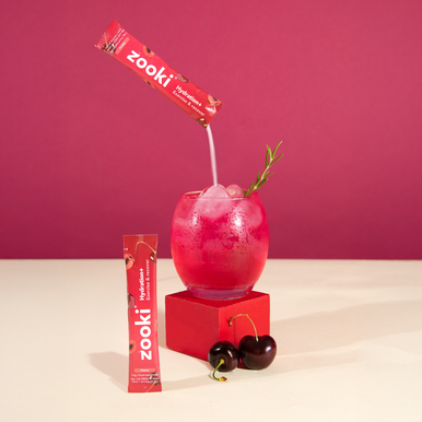 Zooki Hydration+ Exercise & Recover Cherry Flavour 7.9g 30 Sachets