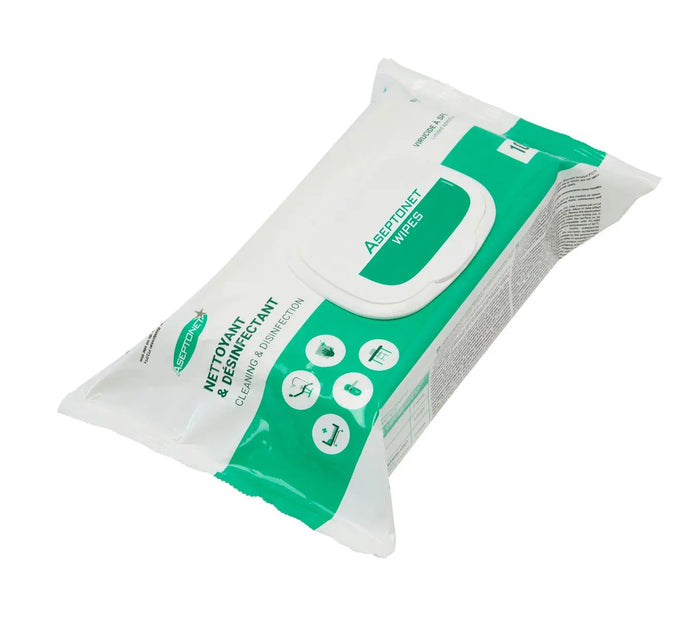 100 Thick Disinfectant Wipes - Aseptonet Aseptonet