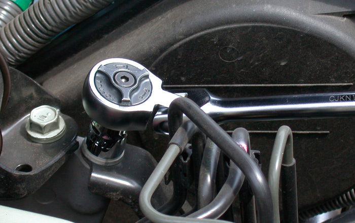 1/4" Drive XL flexi head ratchet handle