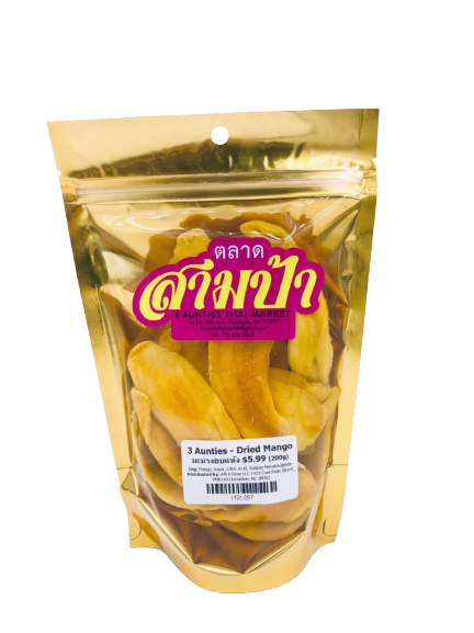 3 Aunties - Dried Mango - มะม่วงอบแห้ง