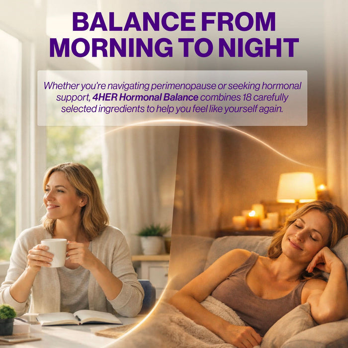 4 HER Hormonal Balance Multivitamin & Botanical Blend for Women 60 Tablets