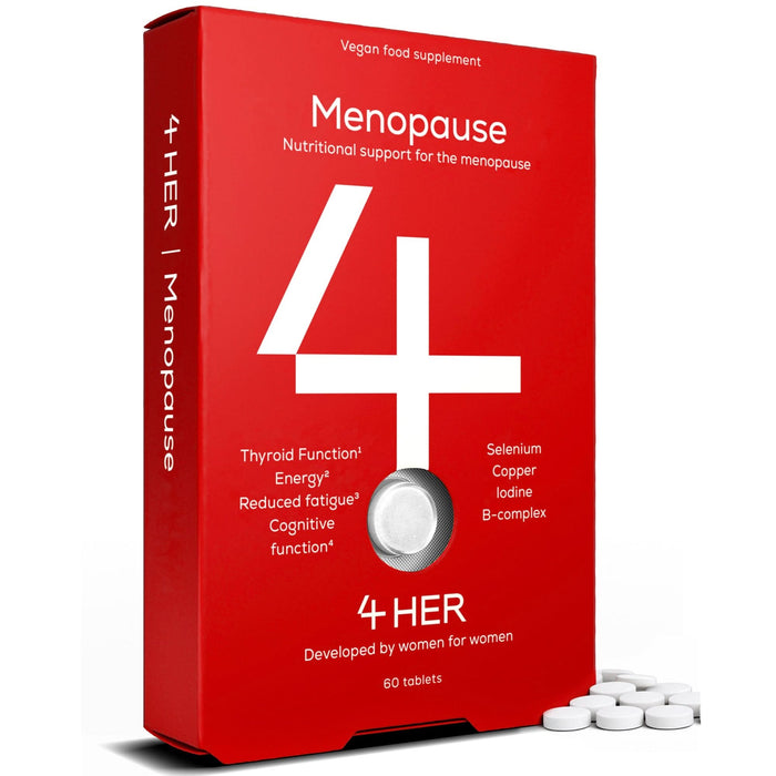 4 HER Menopause Nutritional Support with Red Clover & Sage 60 Tablets