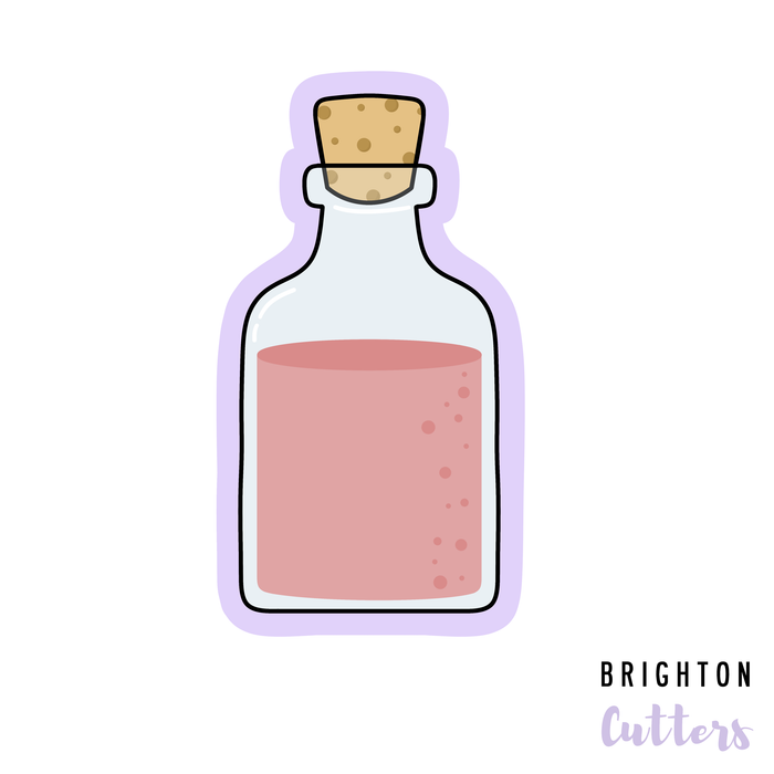 4 Inch Tall Potion Bottle Cookie Cutters
