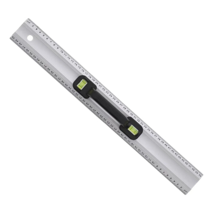 50 cm 2 in 1 ruler with bubble level - Werckmann Werckmann