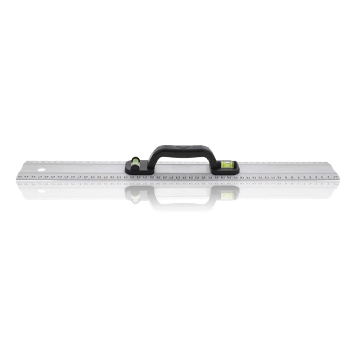 50 cm 2 in 1 ruler with bubble level - Werckmann Werckmann