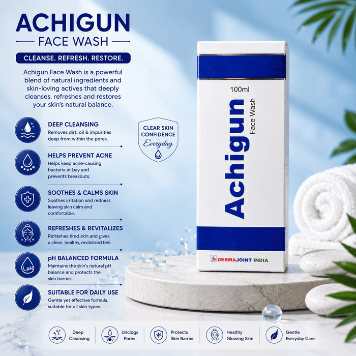 Achigun Face Wash - Cosmosentials