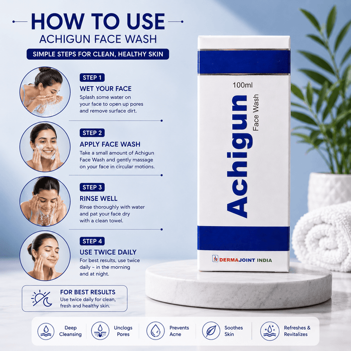 Achigun Face Wash - Cosmosentials