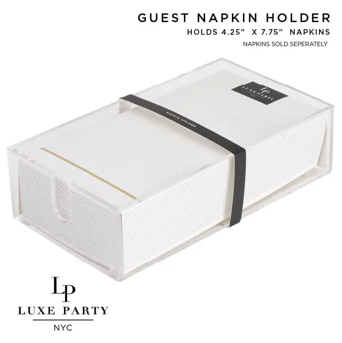 Acrylic Guest Napkin Holders
