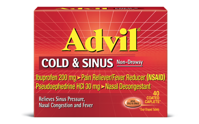 Advil Cold & Sinus 20's