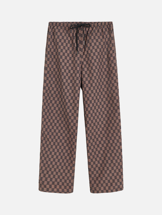 Alban Trousers in Dark Mahogany