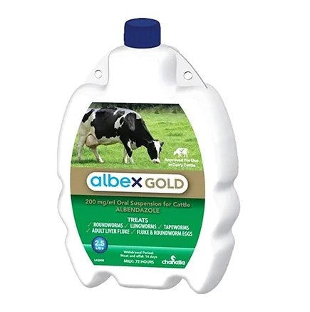 ALBEX GOLD ORAL SUSPENSION CATTLE