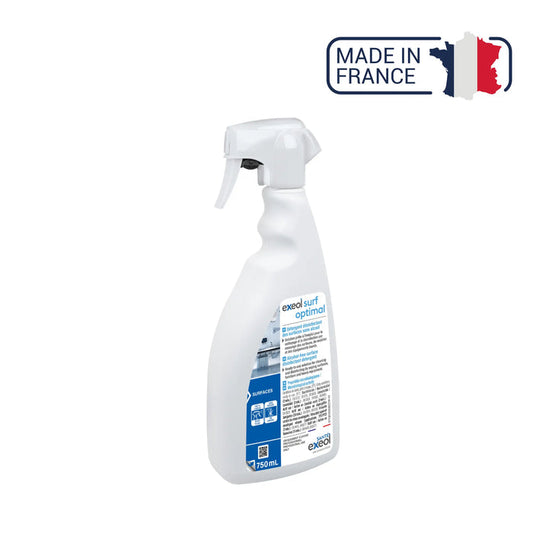 Alcohol-free surface disinfectant detergent - Exeol surf optimal - Sodel